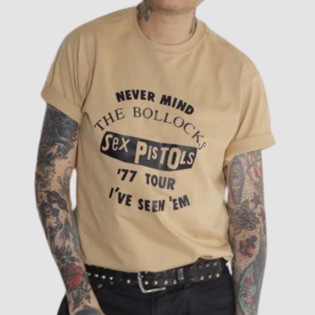 Camiseta algodão zero encolhimento, rock and roll, punk rock, exclusivo, Sex Pistols