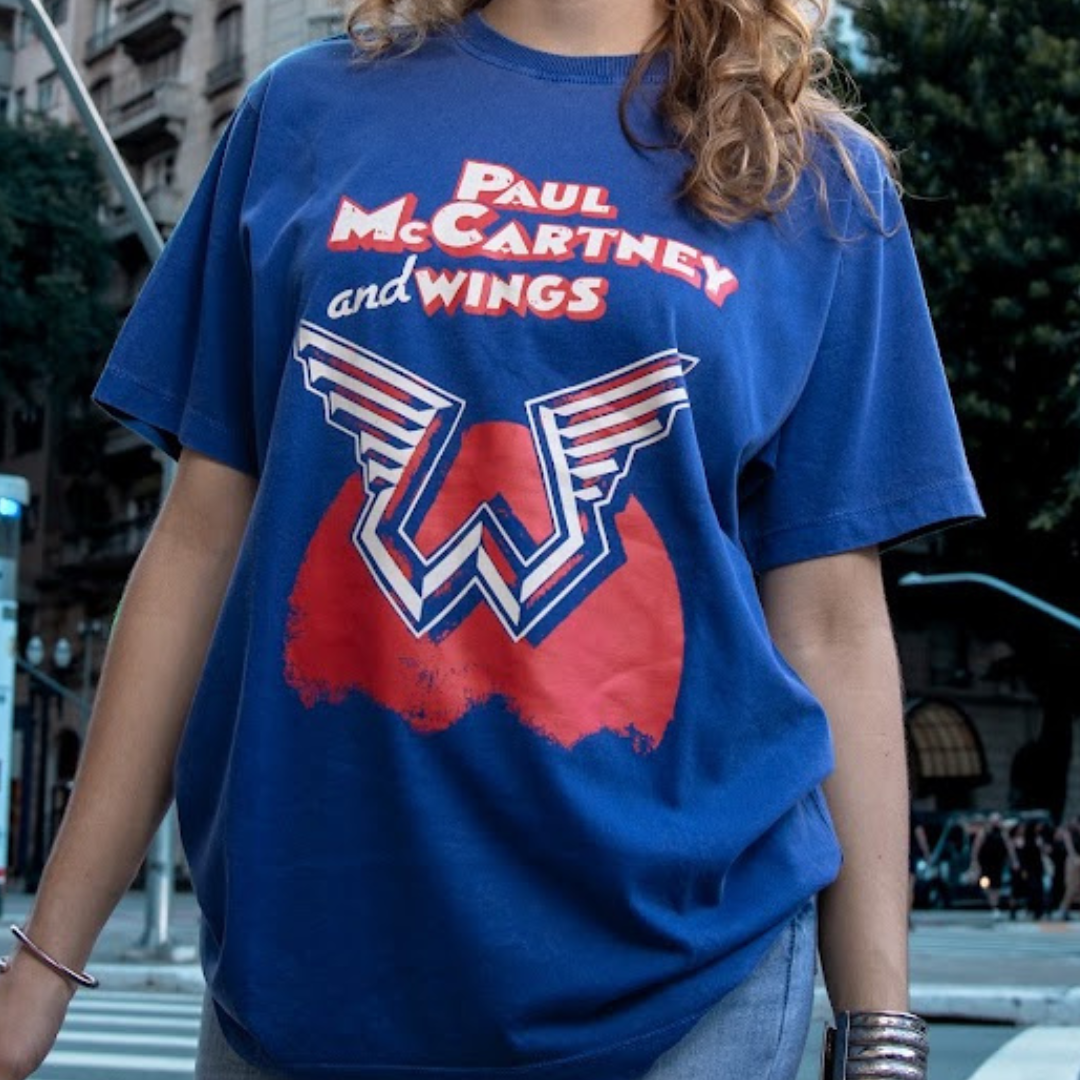 Camiseta Paul McCartney & Wings