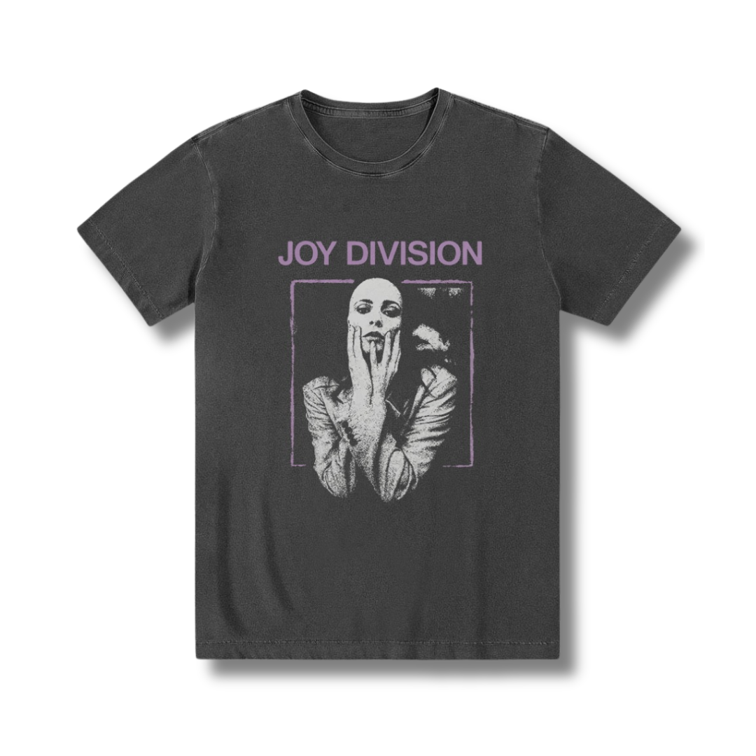 Camiseta 100% algodão, zero encolhimento, exclusivo, unissex, Post-Punk, 80s, Rock N' Roll, Joy Division.