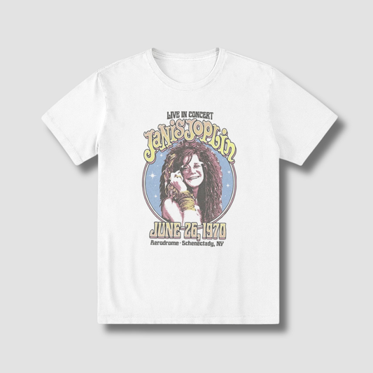 Camiseta 100% algodão, premium, exclusivo, Blues, Rock'n'Roll, Melhor voz, Janis Joplin, 60s, 70s.
