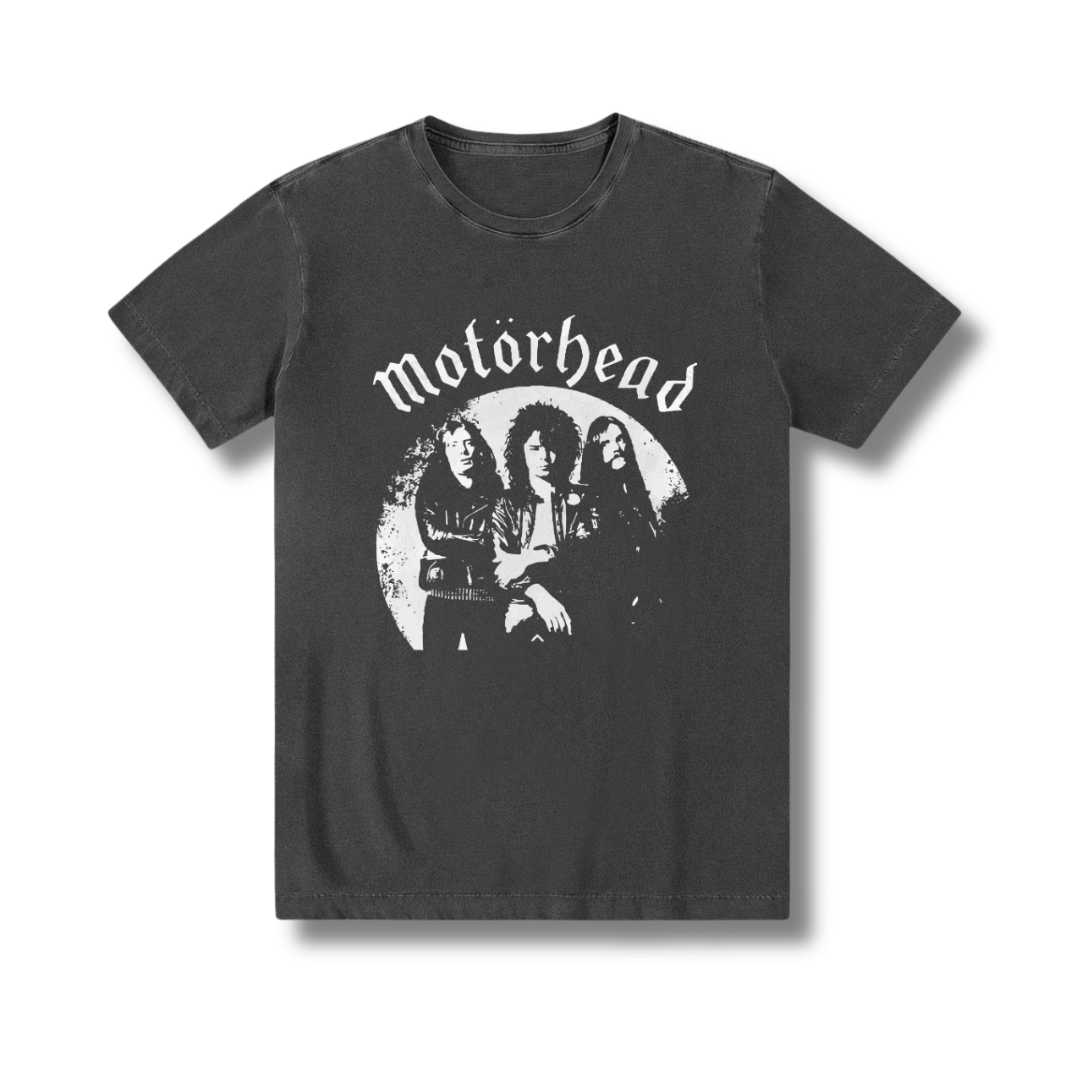Camiseta 100% algodão, zero encolhimento, exclusiva, Rock'n'Roll, Motorhead.