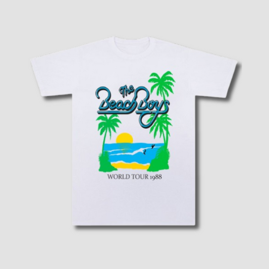 Camiseta algodão zero encolhimento, Rock And Roll, Exclusiva, The Beach Boys.